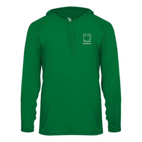 SquareCowMovers - B-Core Long Sleeve Men's Hooded T-Shirt