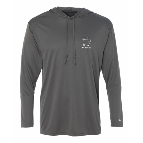 SquareCowMovers - B-Core Long Sleeve Men's Hooded T-Shirt