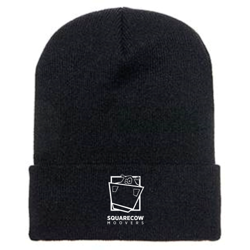 SquareCowMovers - Adult Cuffed Knit Beanie