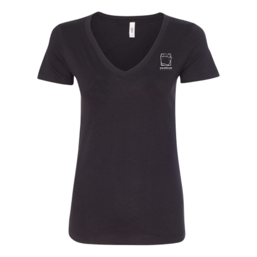 SquareCowMovers - Next Level Ladies V-Neck Tee