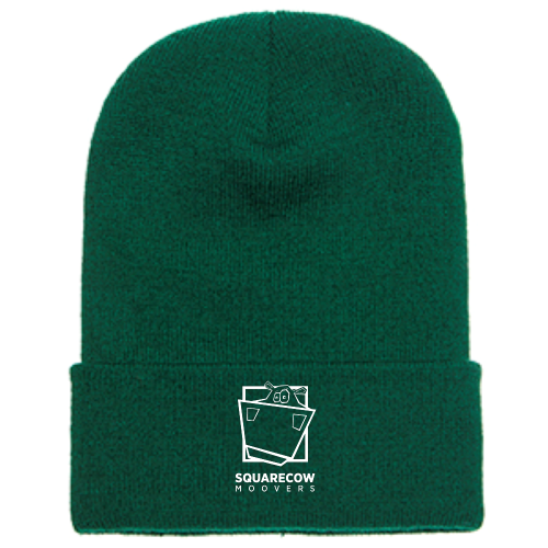 SquareCowMovers - Adult Cuffed Knit Beanie