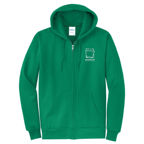 SquareCowMovers - Port & Company Classic Full-Zip Hooded Sweatshirt v1