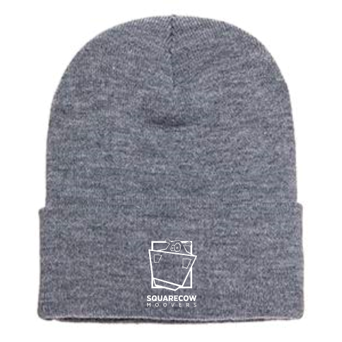 SquareCowMovers - Adult Cuffed Knit Beanie