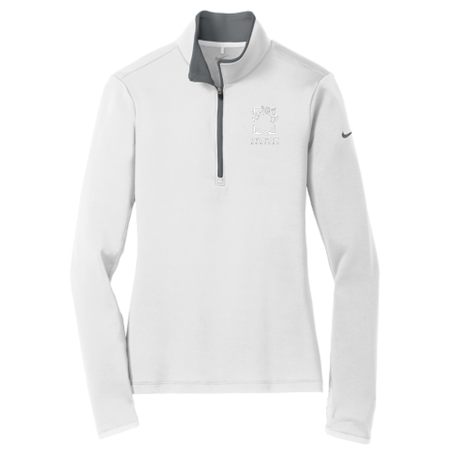 SquareCowMovers - PRINTED - Nike Golf Ladies Dri-FIT Stretch 1/2-Zip Cover-Up